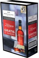 Estuche Ron Zacapa 23 Aos + Vasos, 70 cl