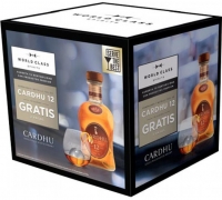 Estuche Whisky Cardhu 12 Aos + Vasos