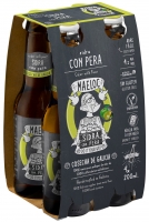 Pack 4 Sidra Maeloc de Pera, 20 cl