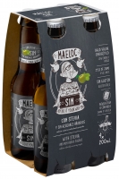 Pack 4 Sidra Maeloc Sin Alcohol, 20 cl