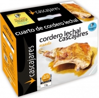Cuarto de Cordero Lechal Asado CASCAJARES