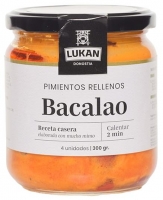 Pimientos Rellenos de Bacalao LUKAN GOURMET