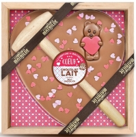 Caja Corazn de Chocolate con Leche MATHILDE