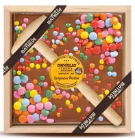Caja Chocolate Leche y Botones Fantasia MATHILDE
