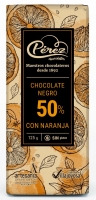 Chocolate Negro 50% con Naranja PREZ