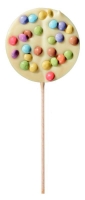 Piruleta Chocolate Blanco Fiesta Sorpresa MATHILDE