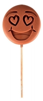 Piruleta Chocolate con Leche Cara Sonriente MATHILDE