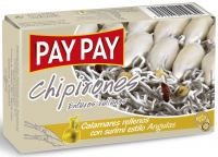 Chipirones Rellenos con Surimi estilo Angulas PAY PAY 