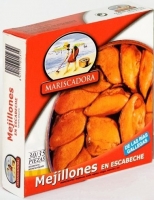 Pandereta Mejillones en Escabeche MARISCADORA 18/22
