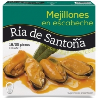 Mejillones en Escabeche RA DE SANTOA 18/25