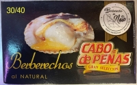 Berberechos de Noia al Natural CABO PEAS 30/40