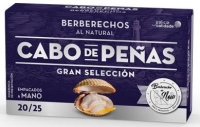 Berberechos de Noia al Natural CABO PEAS 20/25