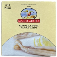 Pandereta Navajas al Natural MARISCADORA 8/10