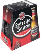 Pack 6 Cerveza Estrella de Galicia, 25 cl